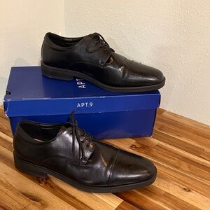 Apt. 9 Men's Classic Black Oxfords - Worn Once - Like New Condition